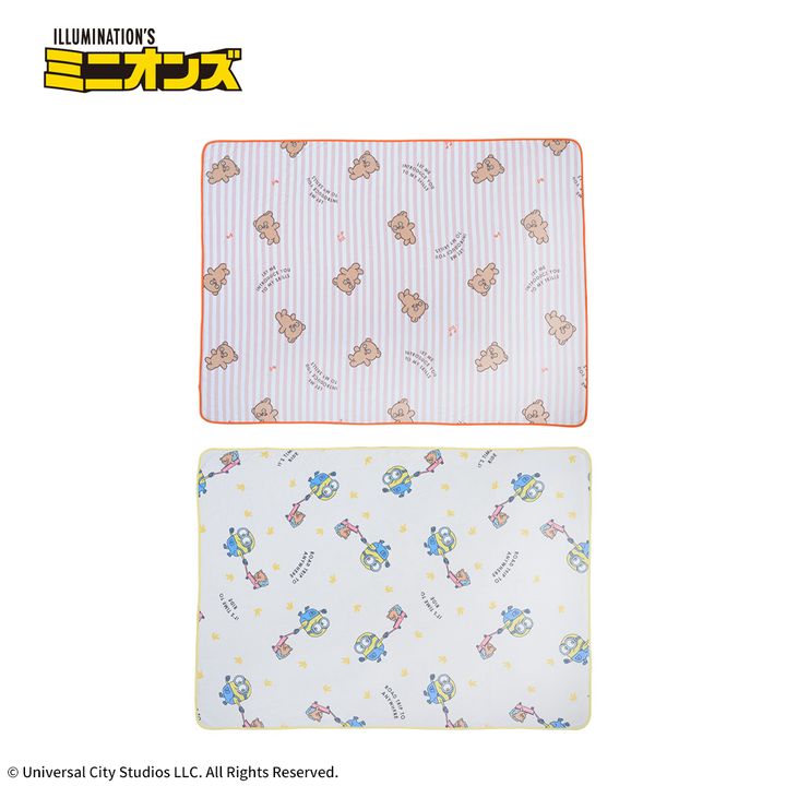 ミニオン ふわふわビッグ毛布“ボブ＆ティム”
