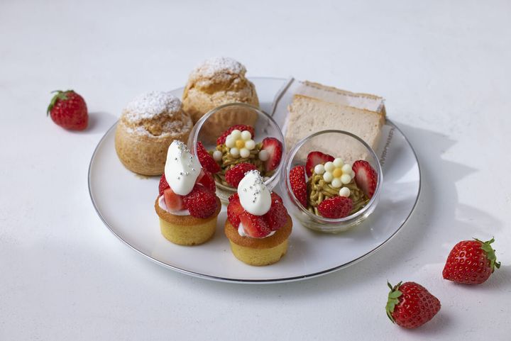 ストロベリーアフタヌーンティー（中段）