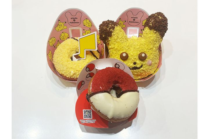 「ミスド」“ポケモンドーナツ”（全3種）を実食！