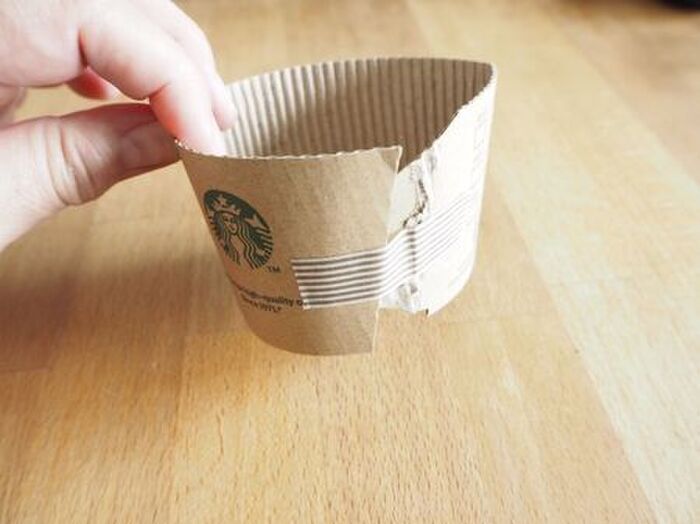 スタバのスリーブ、捨てるのちょっと待って！使い道考えてみたら…想像以上にイイ感じだった♪
