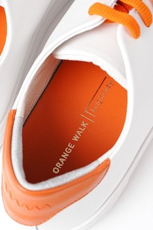 ALL OSAKA MADE！児童虐待ゼロを目指す「ORANGE WALK 2025」とのコラボシューズを発売