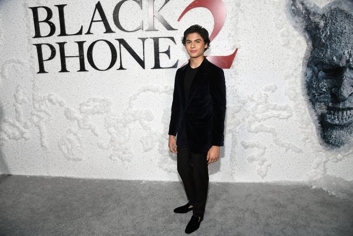 ミゲル・モラ 映画『ブラックフォン2』ワールドプレミアの様子 （C）2025 Universal Studios. All Rights Reserved.（C）2Jasmine Archie（C）2 Universal Pictures and Blumhouse width=