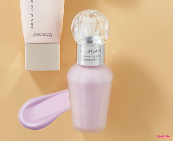 黄ぐすみにおすすめのメイク下地 ジルスチュアート ビューティ イルミネイティングジェム セラムプライマー 01 長井かおりおすすめ