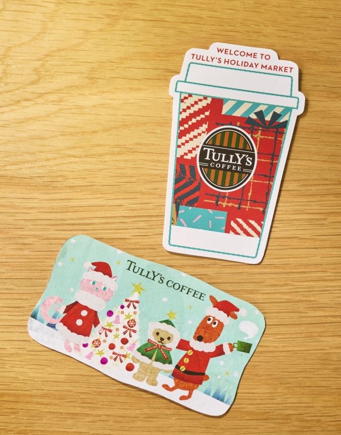 タリーズコーヒー 限定ステッカー