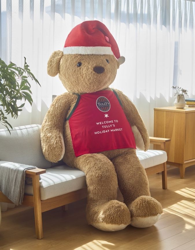 タリーズコーヒー めっちゃでっかいサンタベアフル