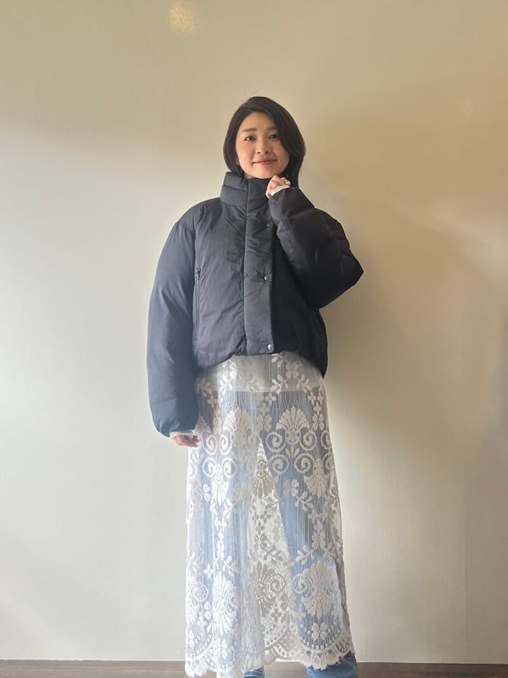 MUJILabo ダウンショートジャケット 佐々木さん着用