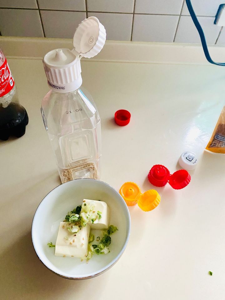 シンデレラフィット！捨てないで！マヨネーズのキャップが大活躍！