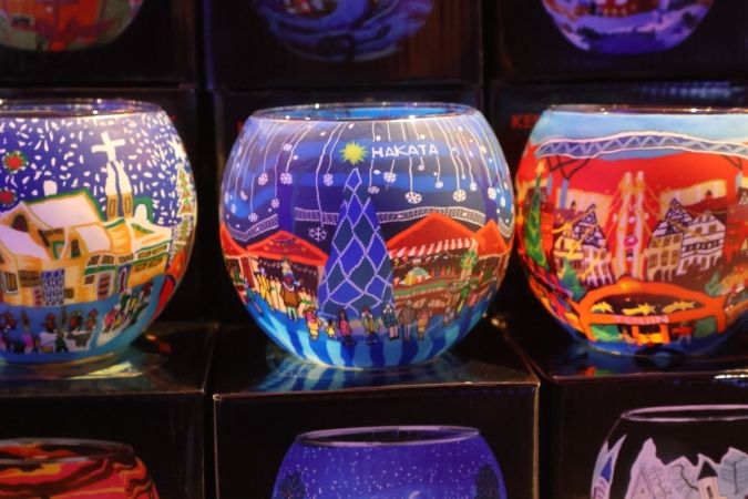 柴田産業 presents クリスマスマーケット in 光の街・博多 博多限定キャンドルホルダー