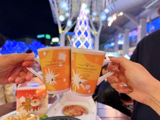 柴田産業 presents クリスマスマーケット in 光の街・博多 博多マグカップ