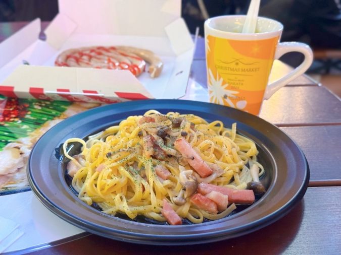 柴田産業 presents クリスマスマーケット in 光の街・博多 パスタ