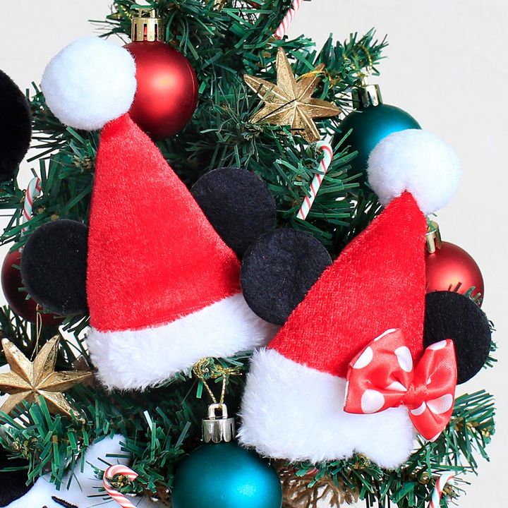 テーブルツリーセット「わくわくクリスマス 28cm（ミッキーマウス）」 ヘアクリップ