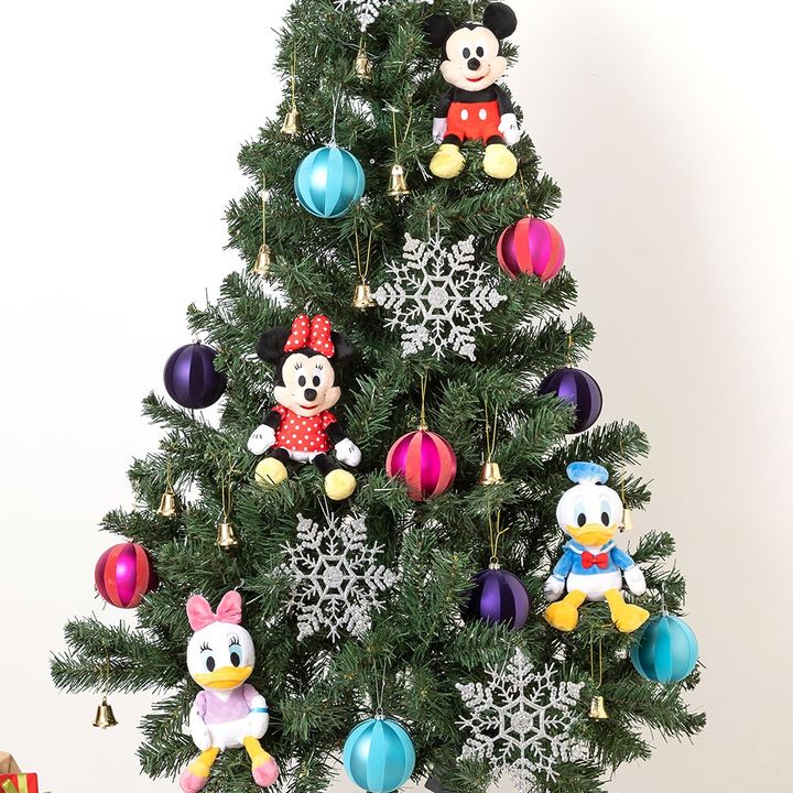 ツリーセット「スペシャルクリスマス 150cm（ミッキー＆フレンズ）」 アップ