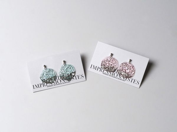 【東京都台東区】「オルセー美術館所蔵 印象派―室内をめぐる物語」とコラボ！廃プラを使ったameのピアス