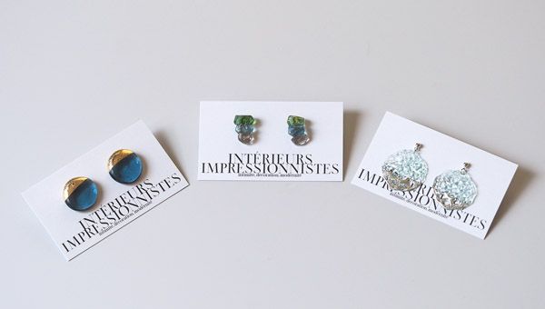 【東京都台東区】「オルセー美術館所蔵 印象派―室内をめぐる物語」とコラボ！廃プラを使ったameのピアス