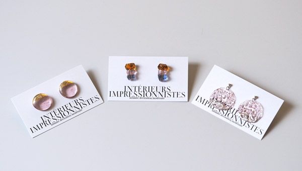 【東京都台東区】「オルセー美術館所蔵 印象派―室内をめぐる物語」とコラボ！廃プラを使ったameのピアス