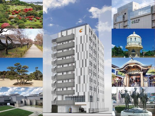 【茨城県】JR水戸駅徒歩約4分の「コンフォートホテル水戸」開業！宿泊前後に使えるスペース完備