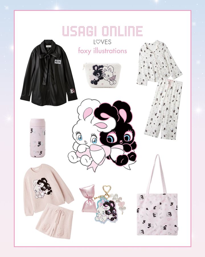 SNIDEL foxy illustrationsボリュームパーカー ピンク パーカー