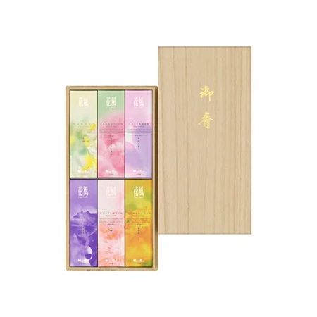 日本香堂の「花風」から進物2種が登場！セット内容を花の香りのお線香で統一