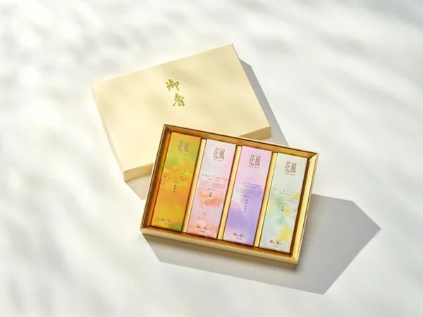 日本香堂の「花風」から進物2種が登場！セット内容を花の香りのお線香で統一