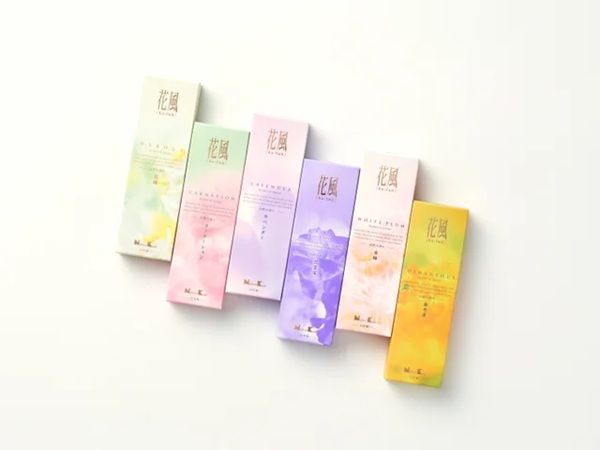 日本香堂の「花風」から進物2種が登場！セット内容を花の香りのお線香で統一