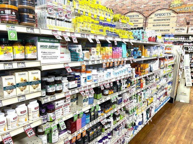 アメリカのスーパーのサプリメント