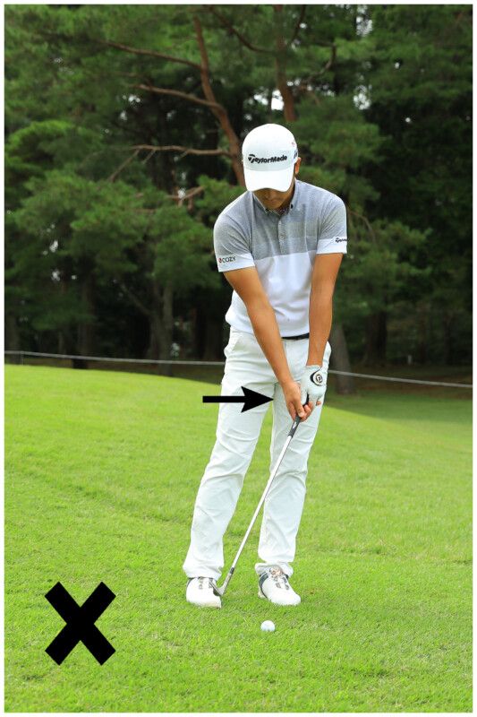 アプローチでスピンを効かせる方法！「構えが大切」と男子プロ