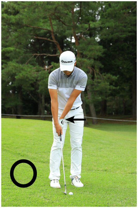 アプローチでスピンを効かせる方法！「構えが大切」と男子プロ