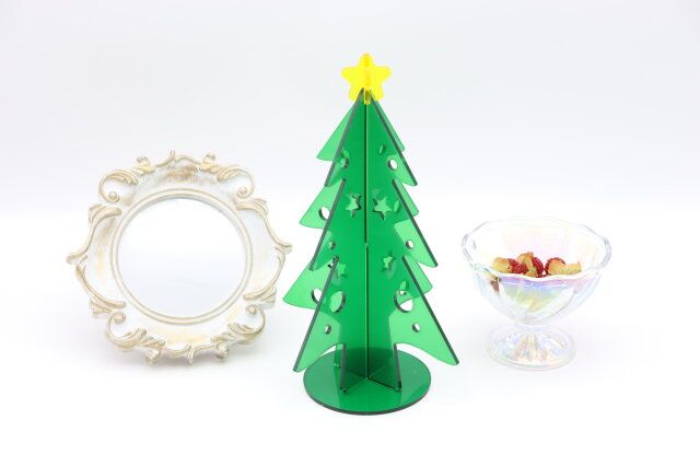 ダイソー アクリルツリー インテリア