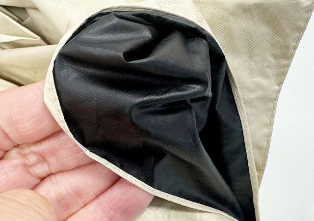 晴雨兼用ベーシック折り畳み傘 ブラックコーティング