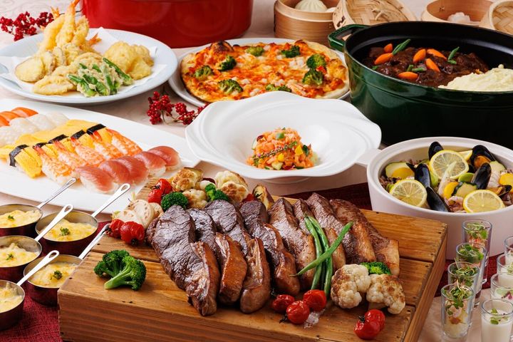 ザ パーク フロント ホテル アット ユニバーサル・スタジオ・ジャパン「アーカラ」ニューイヤーブッフェ