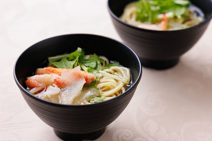 蟹肉入りフカヒレラーメン