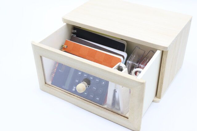 引き出し木製収納 文具