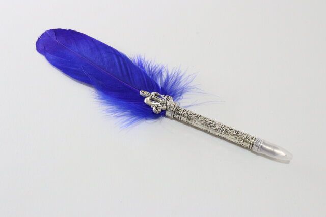 セリアの羽根ペン