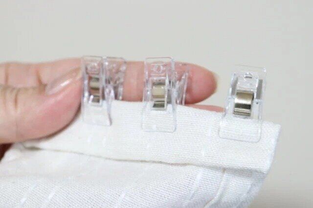 ダイソーのマチ針代わりになる手芸クリップ（口幅14mm、8個）