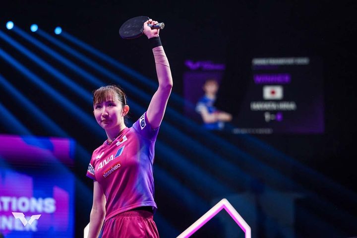 早田ひな（C）WTT