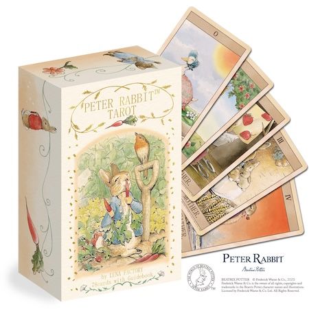 ピーターラビットの世界を描いた78枚のタロットカード「PETER RABBIT TAROT」が新発売