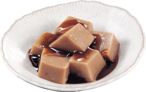 越前庵 くるみ胡麻どうふに黒蜜トッピング 商品画像