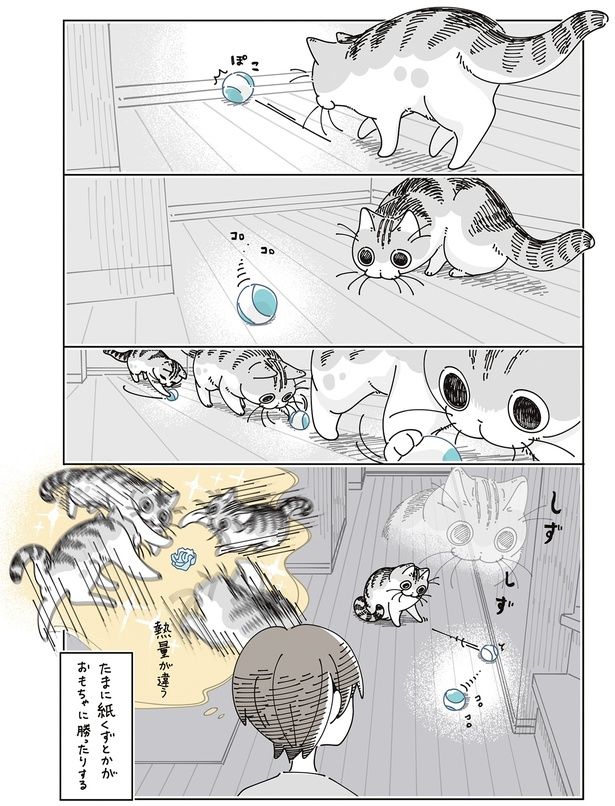 紙くずがおもちゃに勝つ （C）キュルZ／KADOKAWA