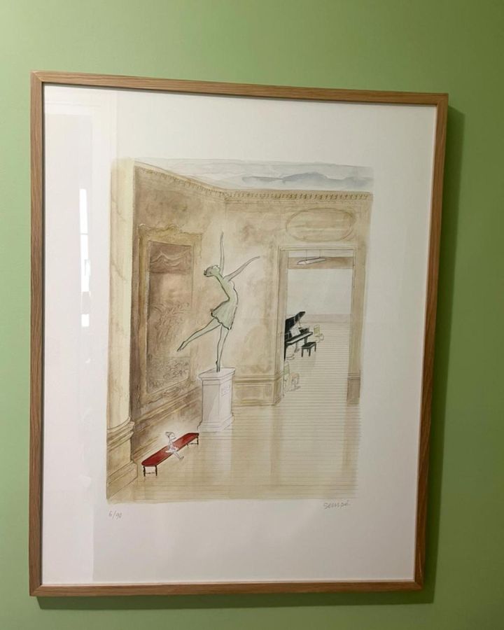 バレリーナの絵