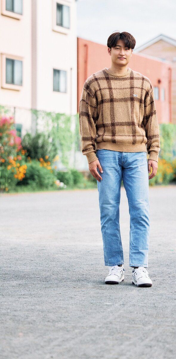 川崎ブレイブサンダース 水野幹太選手の私服スナップ