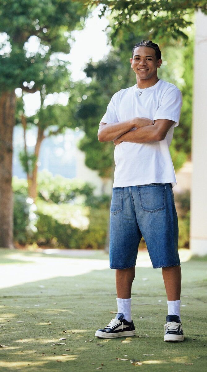 サンロッカーズ渋谷 ジャン・ローレンス・ハーパージュニア選手の私服スナップ