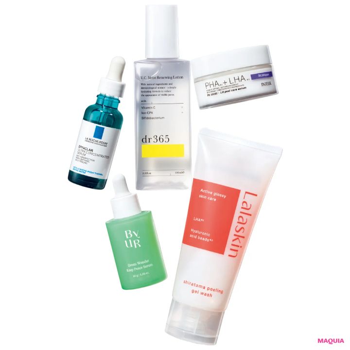 【肌のくすみ改善スキンケア】透明感を呼び戻す「ピーリング」5選