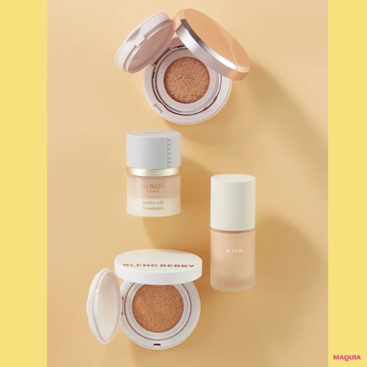 【くすみカバーファンデ4選】黄ぐすみさんは、カバー力と崩れにくさで選んで！