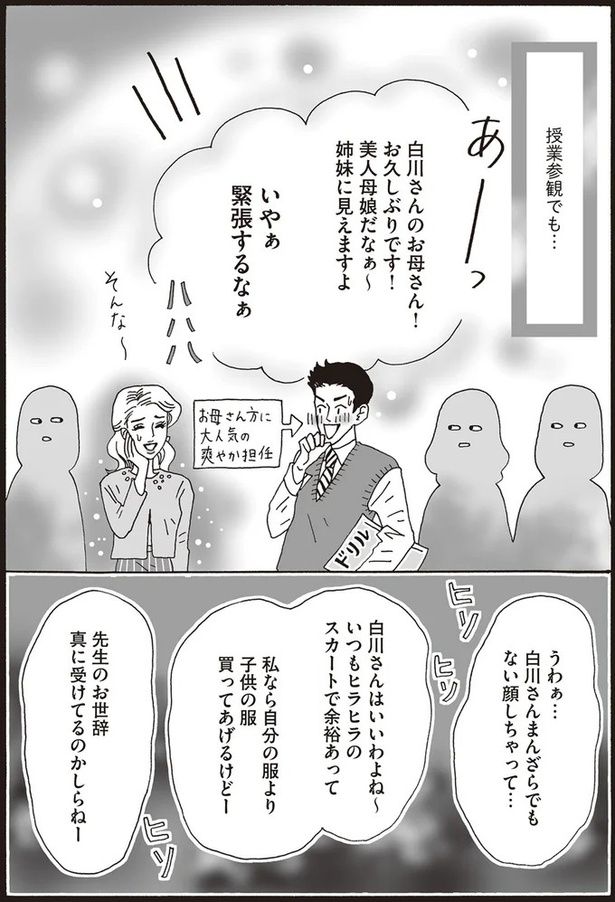 先生のお世辞真に受けてるのかしらねー （C）獅子／KADOKAWA