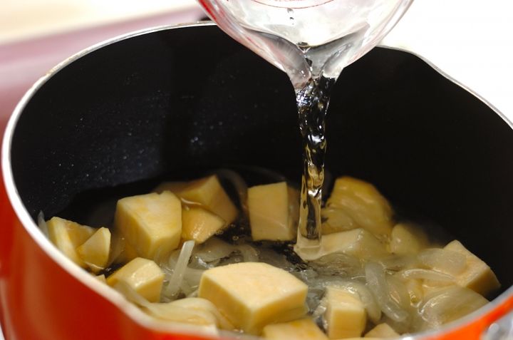 サツマイモのポタージュの作り方2