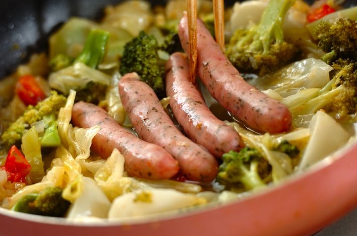 菜園風スパゲティーの作り方4