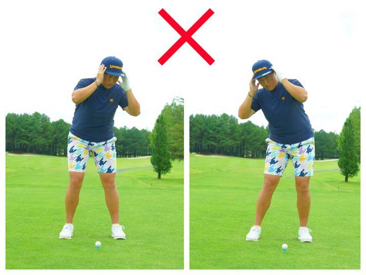 ダフリやチョロのミスをなくすには？女子プロがラフからの打ち方をレッスン