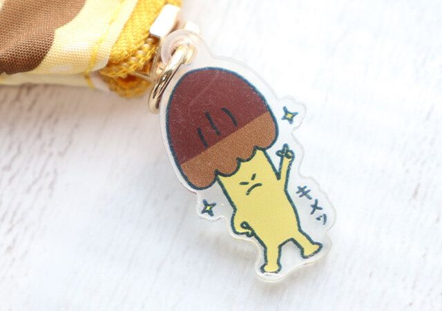 きのこの山内装再現ポーチきの山さん