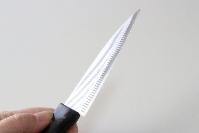 セリアのミニクック 小型 小出刃包丁の刃