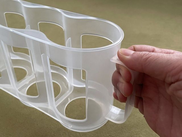 ダイソー「缶ストッカー」取っ手付き